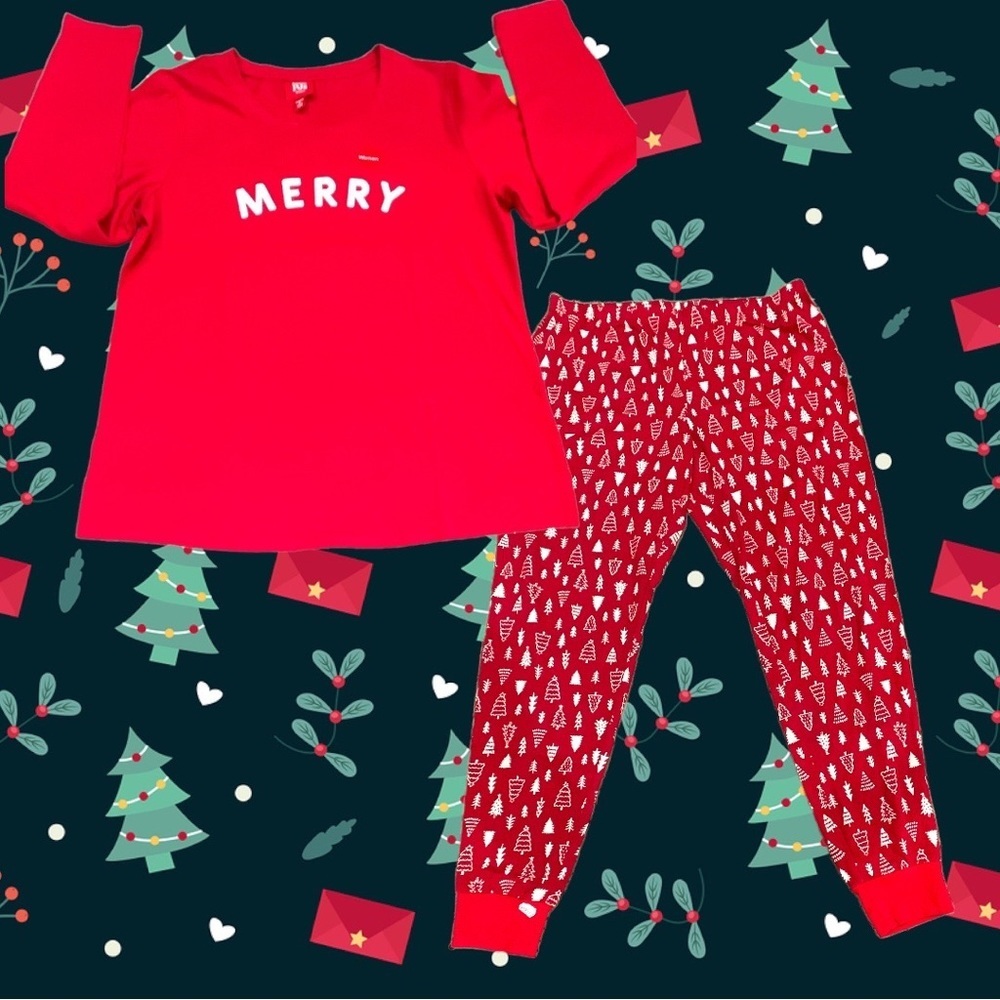 NWT Macy’s Family PJs Ladies Size M 2 Piece Set